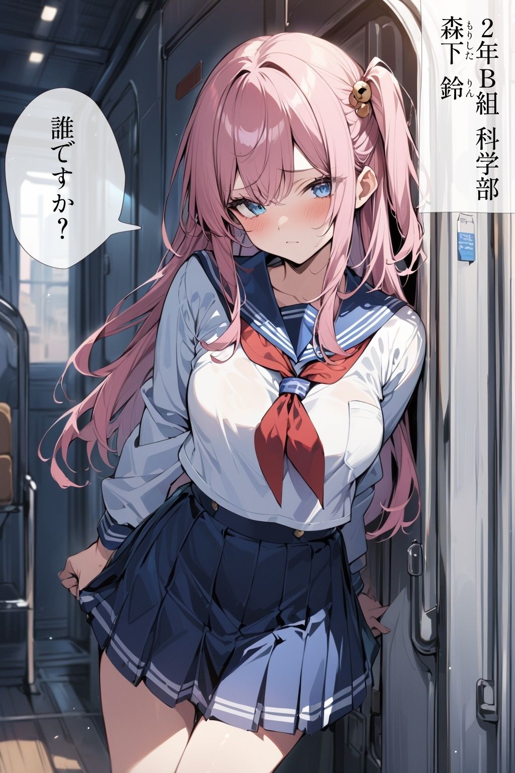 50キャラ 制服JK オホ顔Ver 即オチ2コマ 生ハメ催●