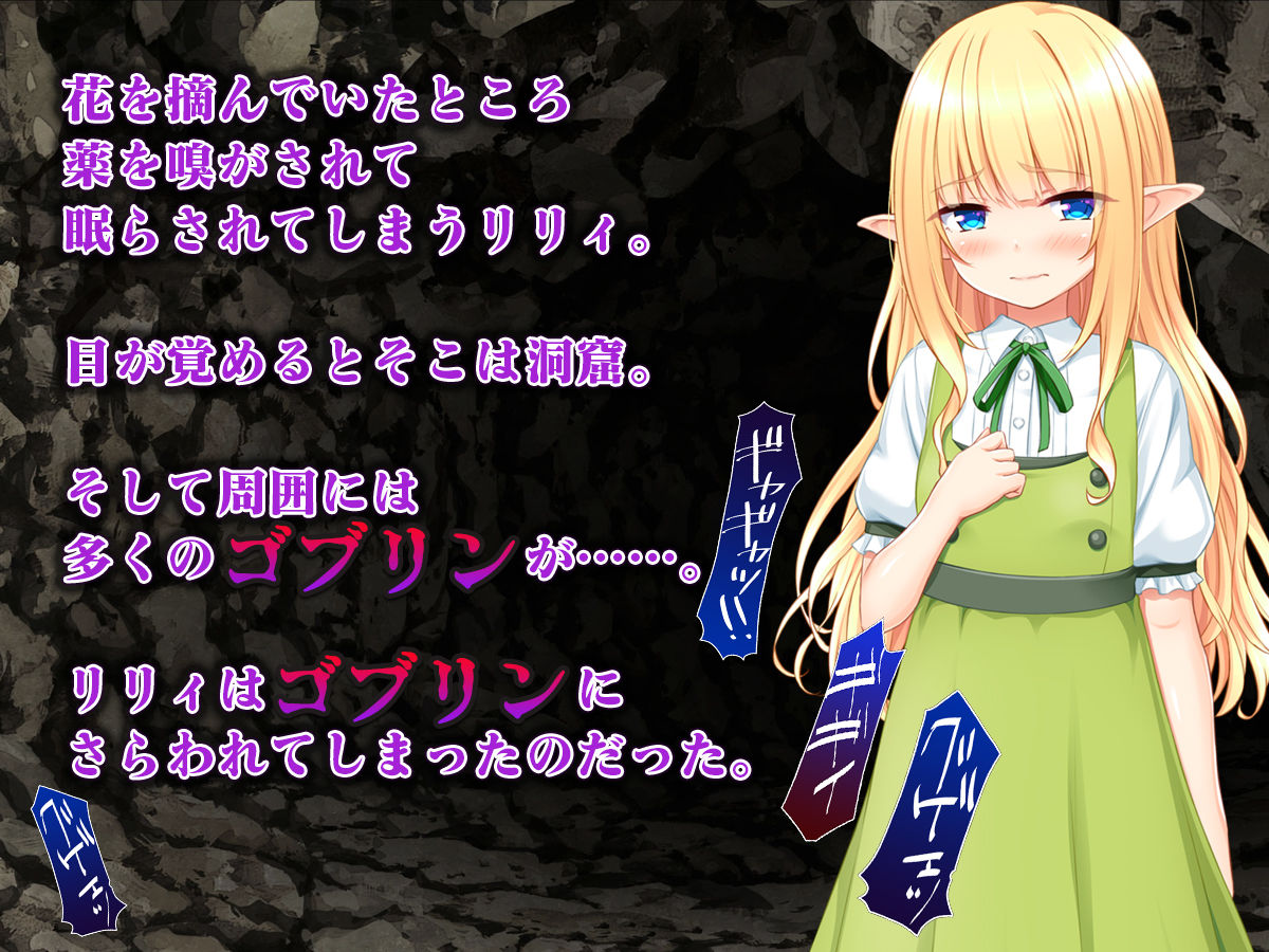 ゴブリンの孕み袋〜さらわれたエルフの少女の飼育記録〜