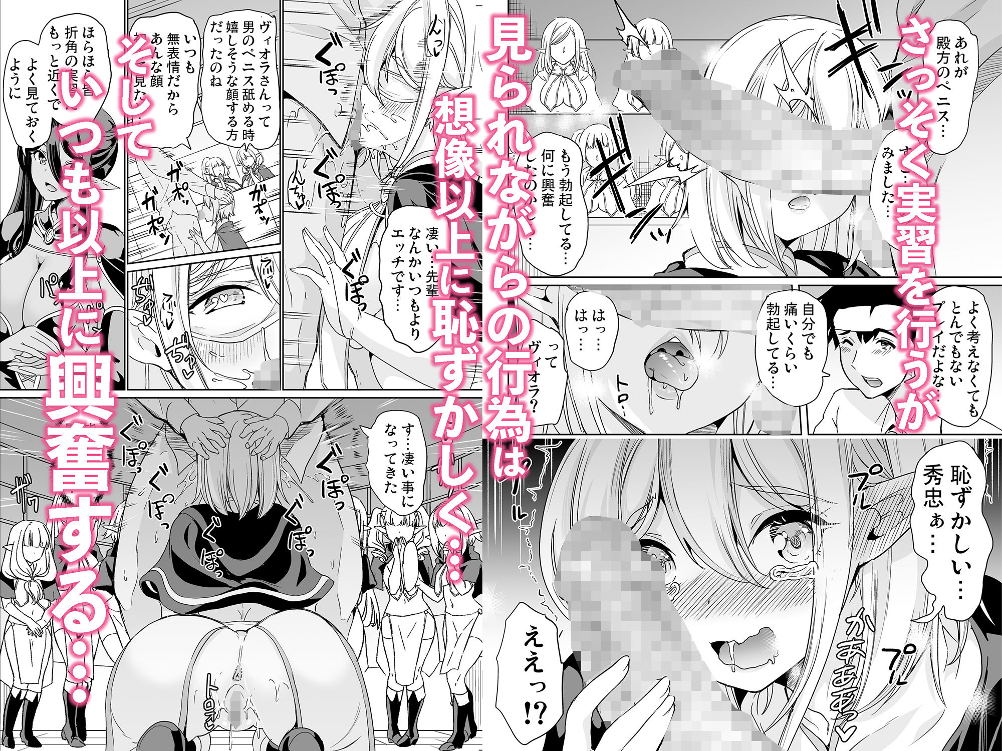 性的好奇心  〜羞恥で膣濡れハーレム実習〜