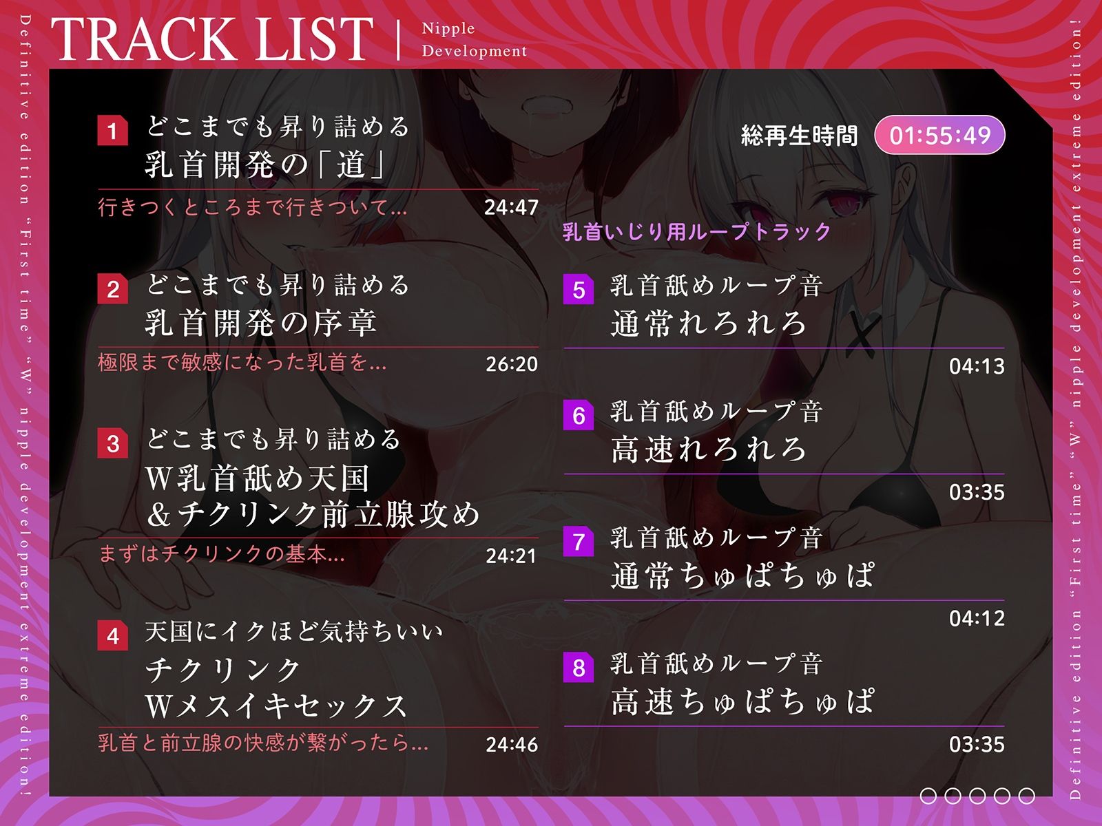 【危険取り扱い注意】四部作最終章！誰でも出来る！決定版「はじめての」「W」乳首開発極限編！【脳内麻薬出っぱなし！乳首中毒確定】