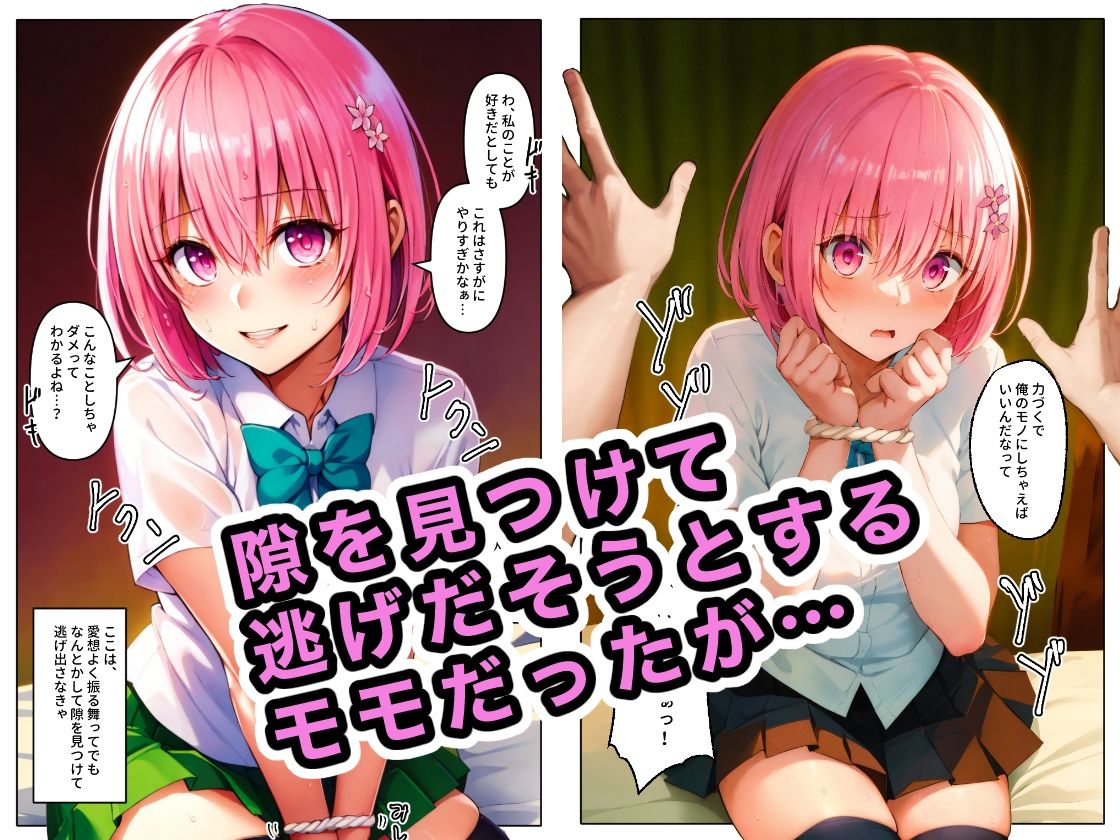 捕えられたモモが犯●れる話