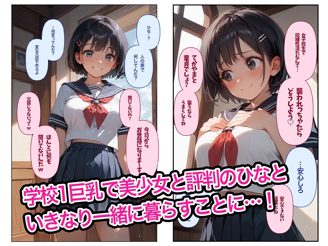 巨乳の同級生が妹になった。性欲を我慢できず種付けSEX