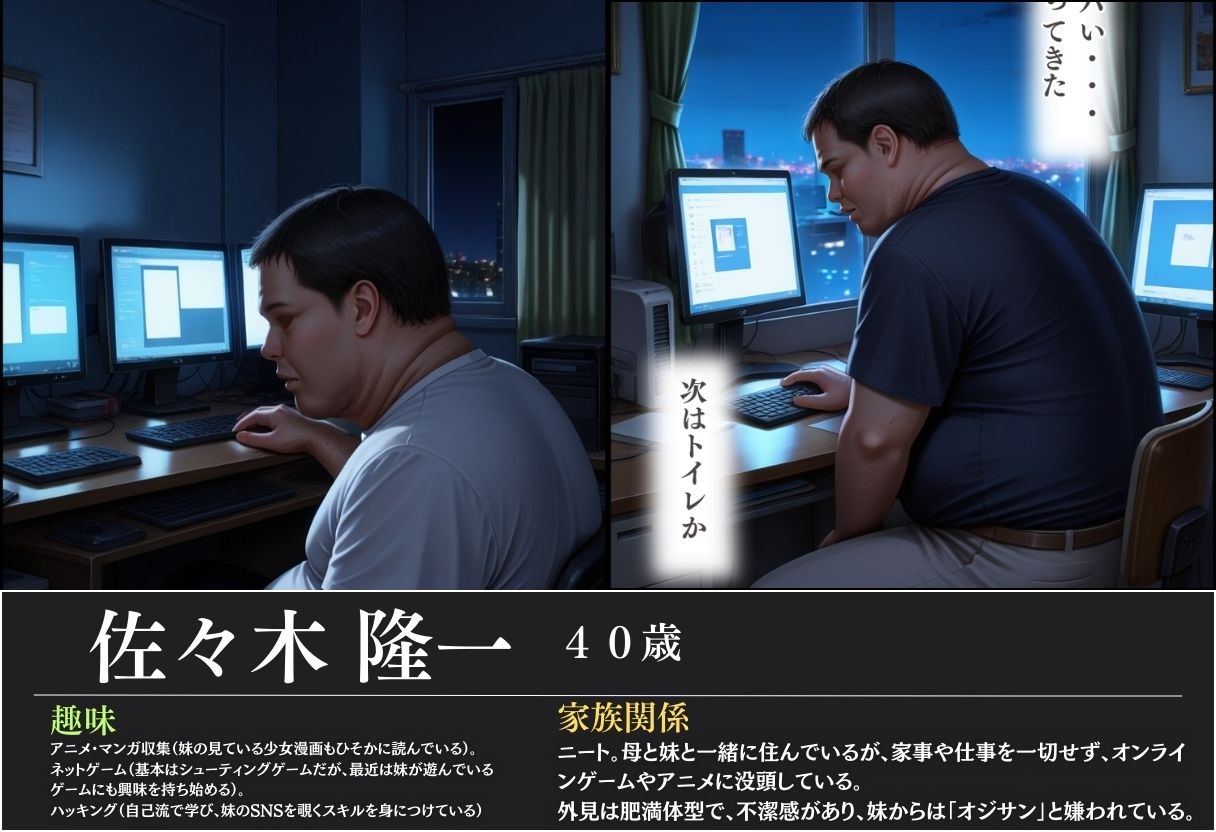 【全ページセリフ入り】家庭内種付け