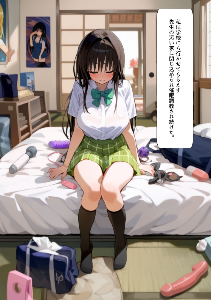 生真面目風紀委員を 催◯調教プライド崩壊古◯川ダム決壊むっつりスケベ教師の専属風紀指導