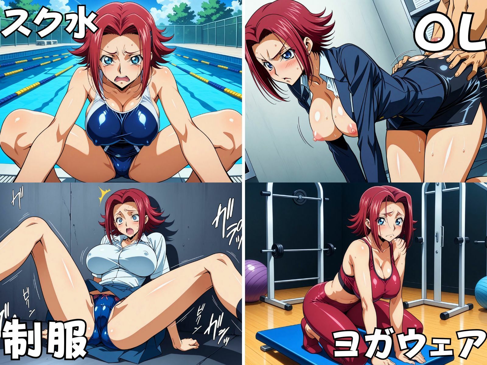 妄想コスプレ中出し天国 カ◯ン編