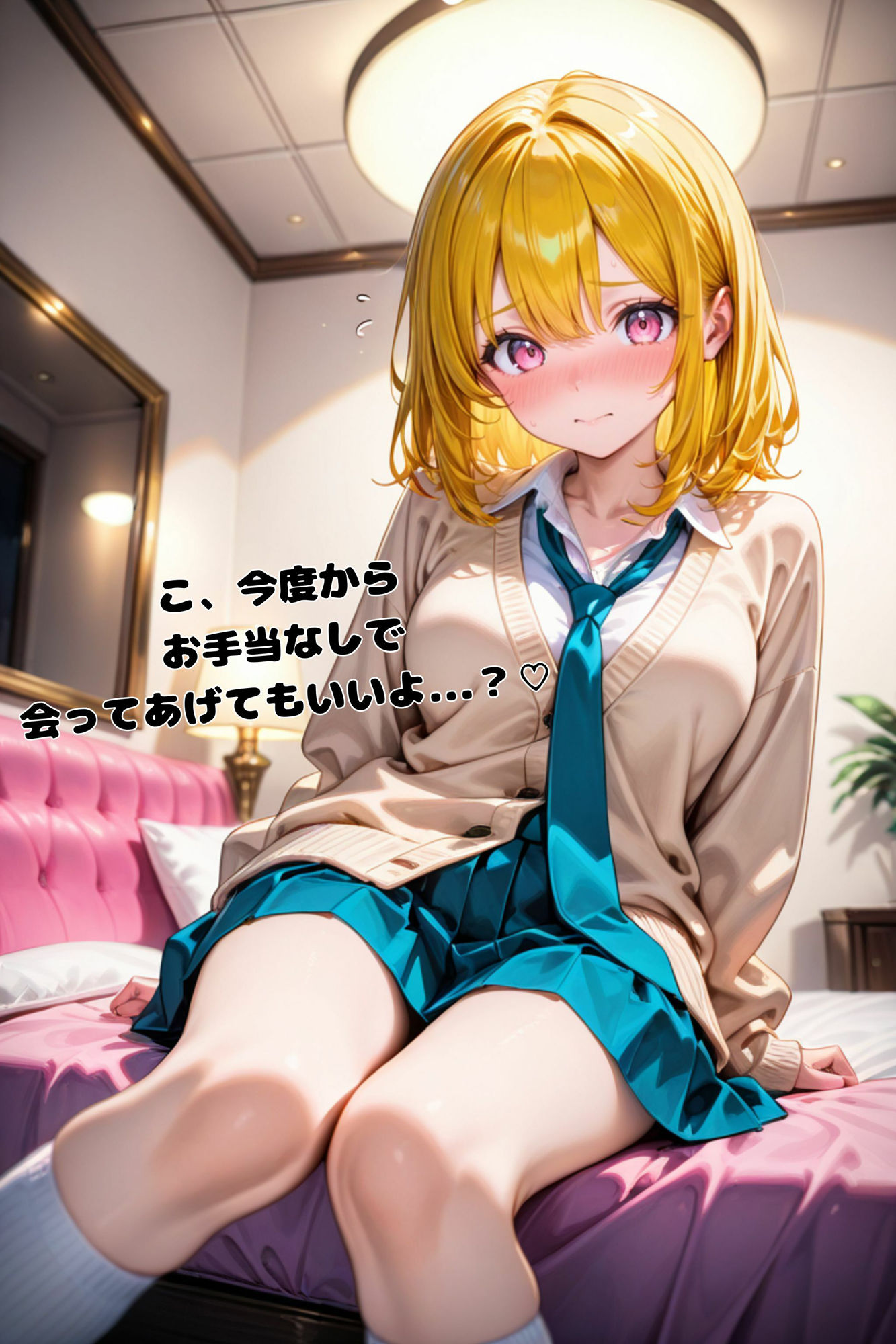 パパ活JK女子がチン棒に服従した件【全Pセリフ有】