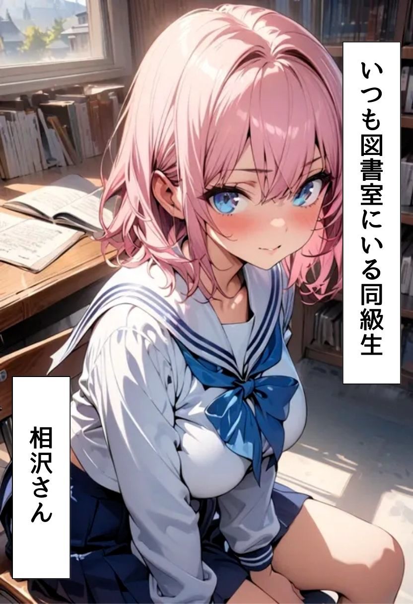 図書室の爆乳同級生とセフレになった話