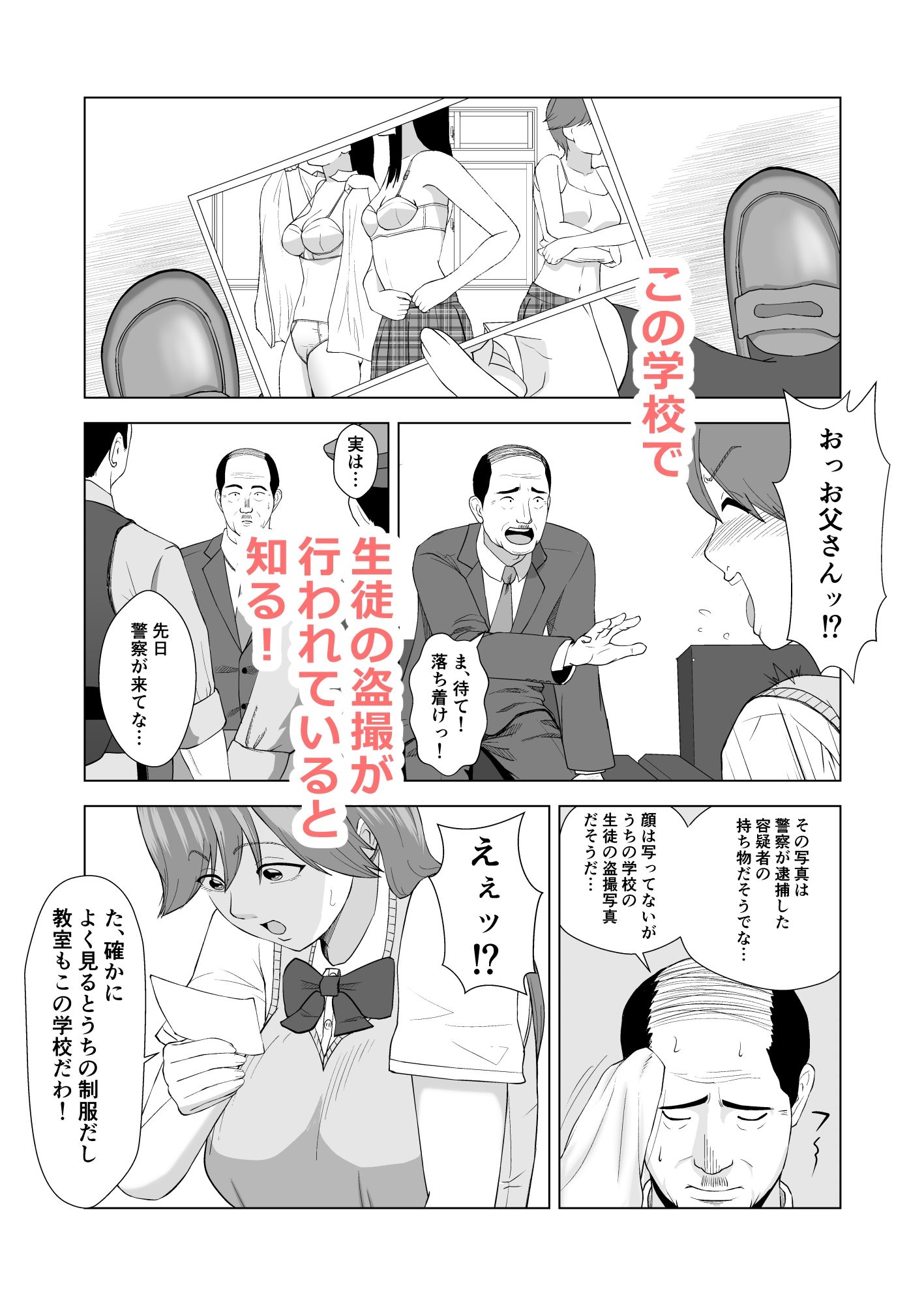 橘はるかの事件簿  〜校内盗撮編〜