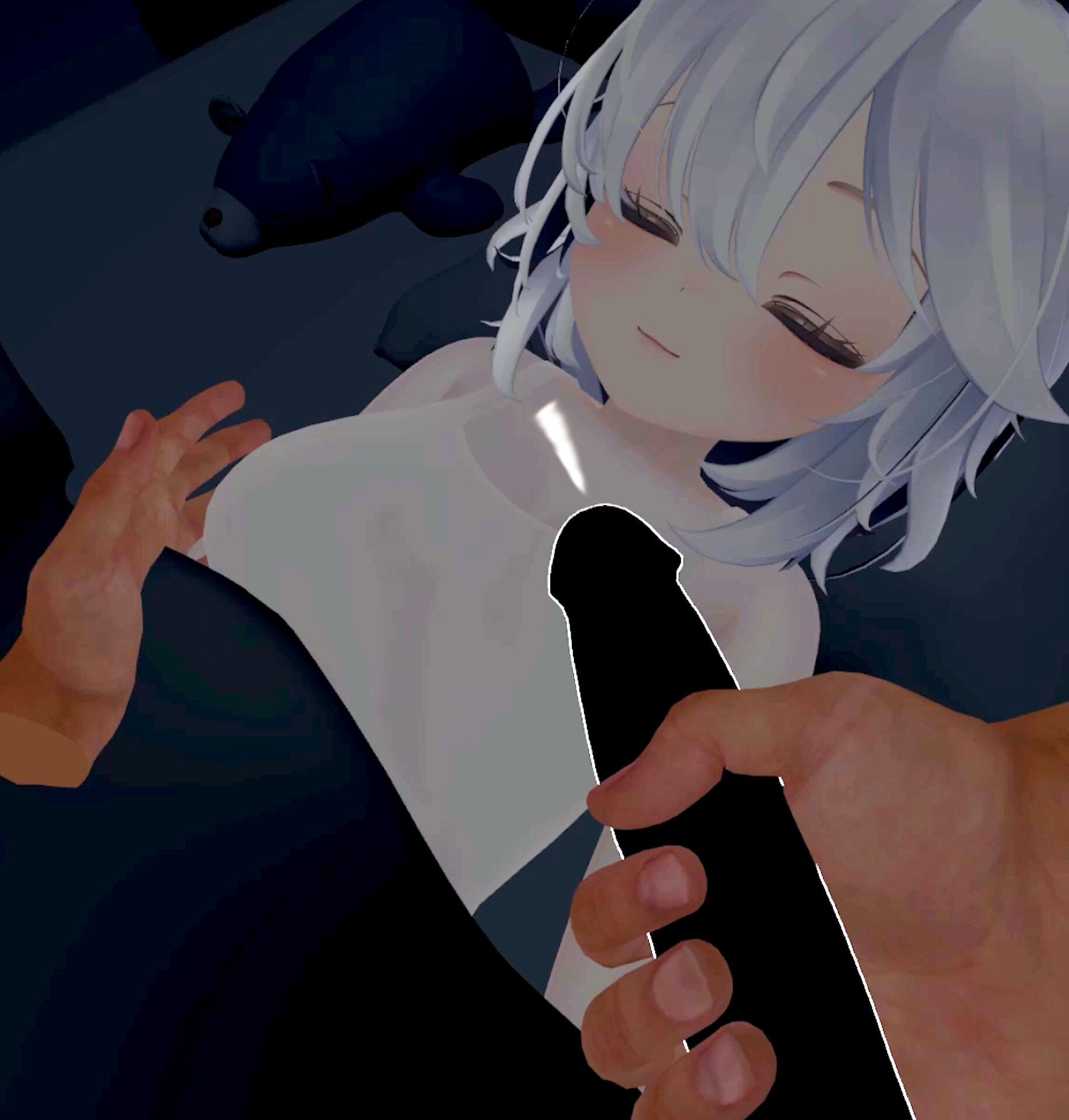 寝ているあの娘を壊してみた。VR