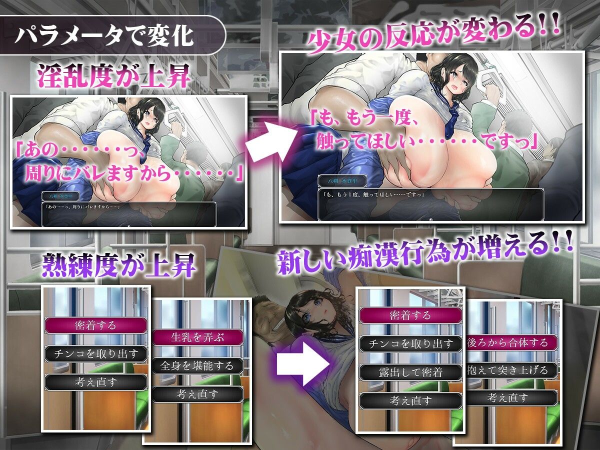 真夏の爆乳痴〇電車  〜淫獄の31日間〜