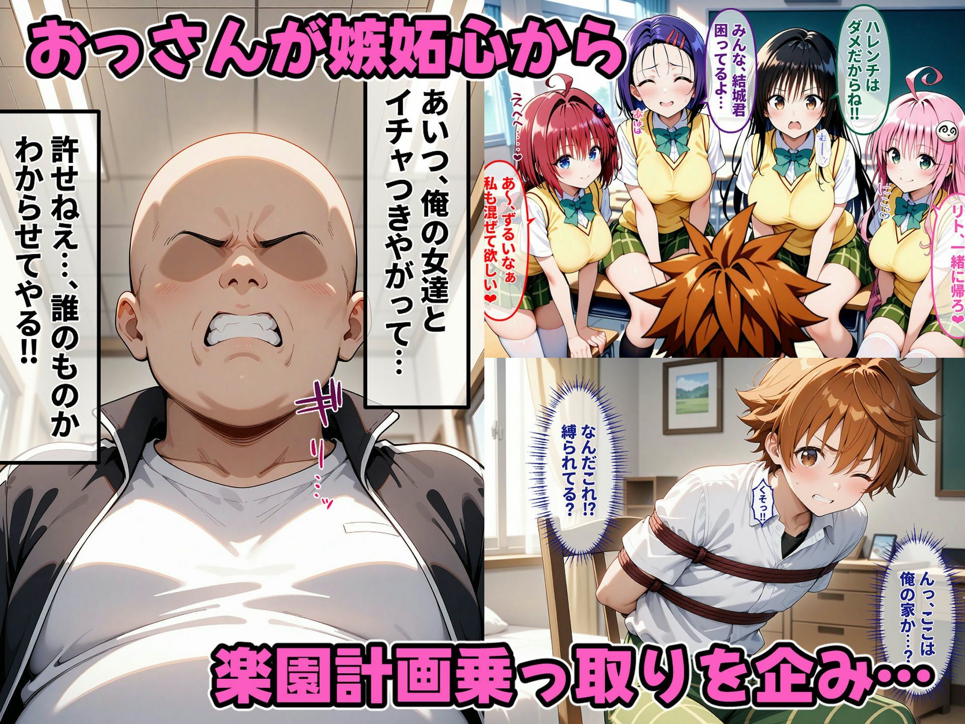 奪われた楽園計画  催〇おじさんの寝取られ孕ませ生活