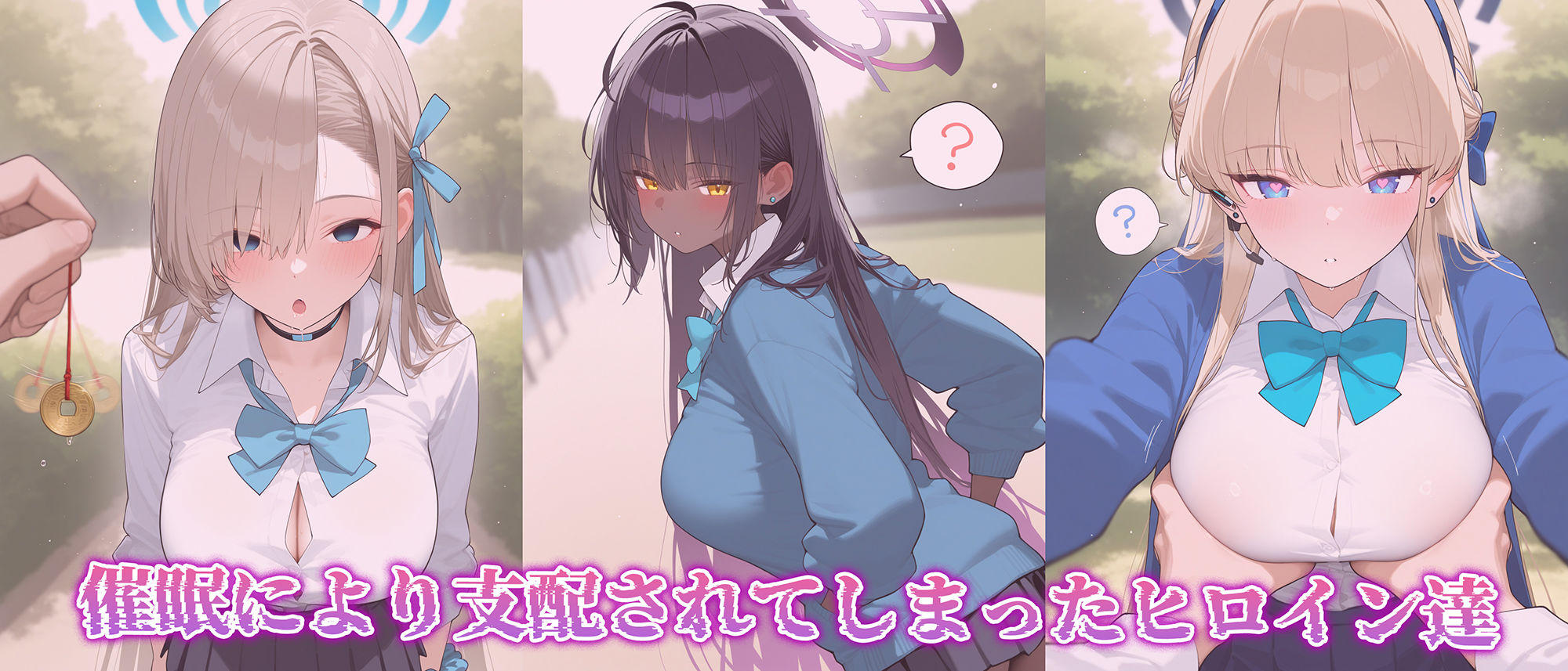 【催●性支配】強●淫乱ヒロイン化 C＆C編【角○カリン/一○瀬アスナ/飛○馬トキ】