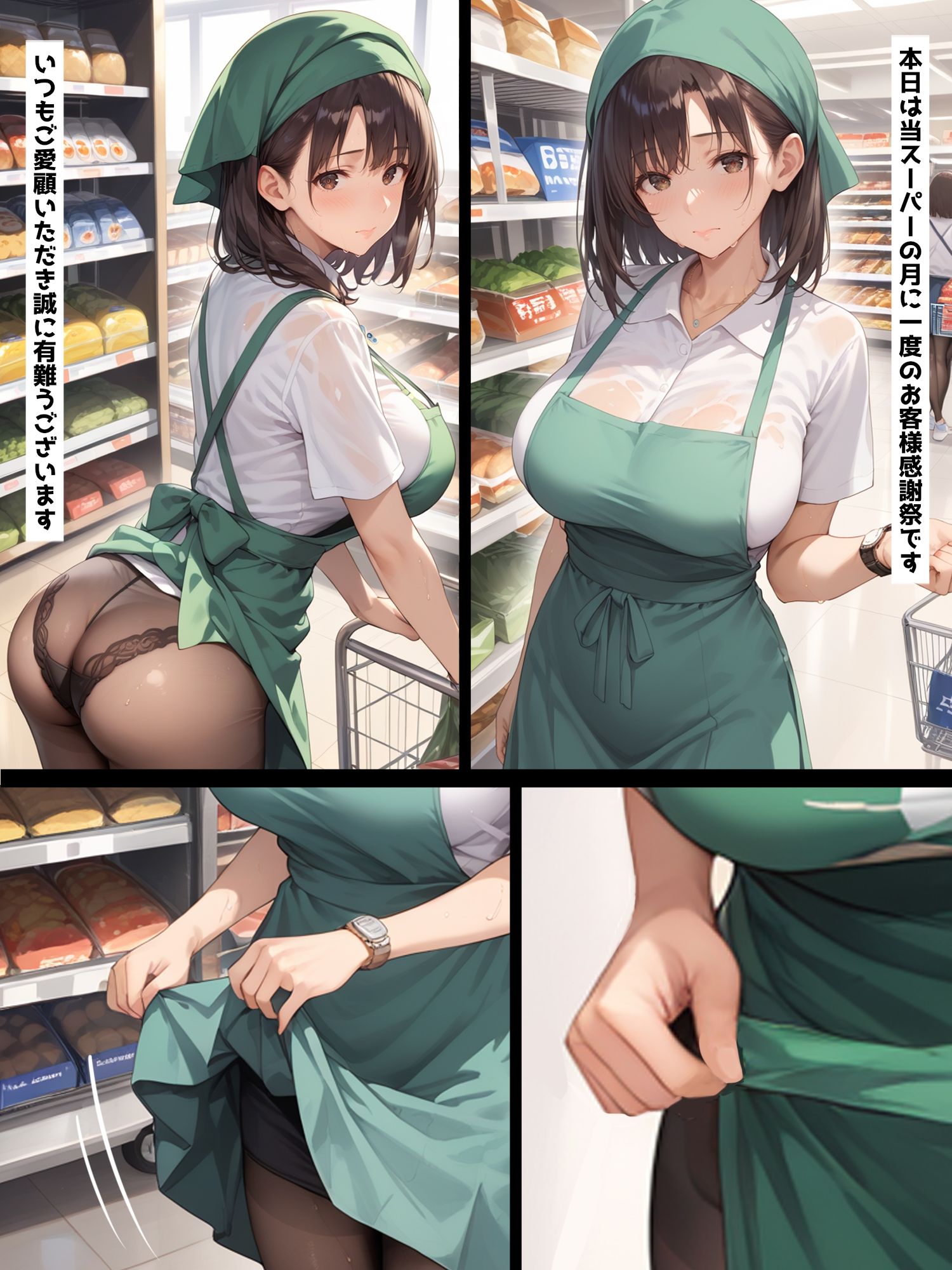 爆乳ミセス 人妻マーケット編 vol.9【セリフ入有】