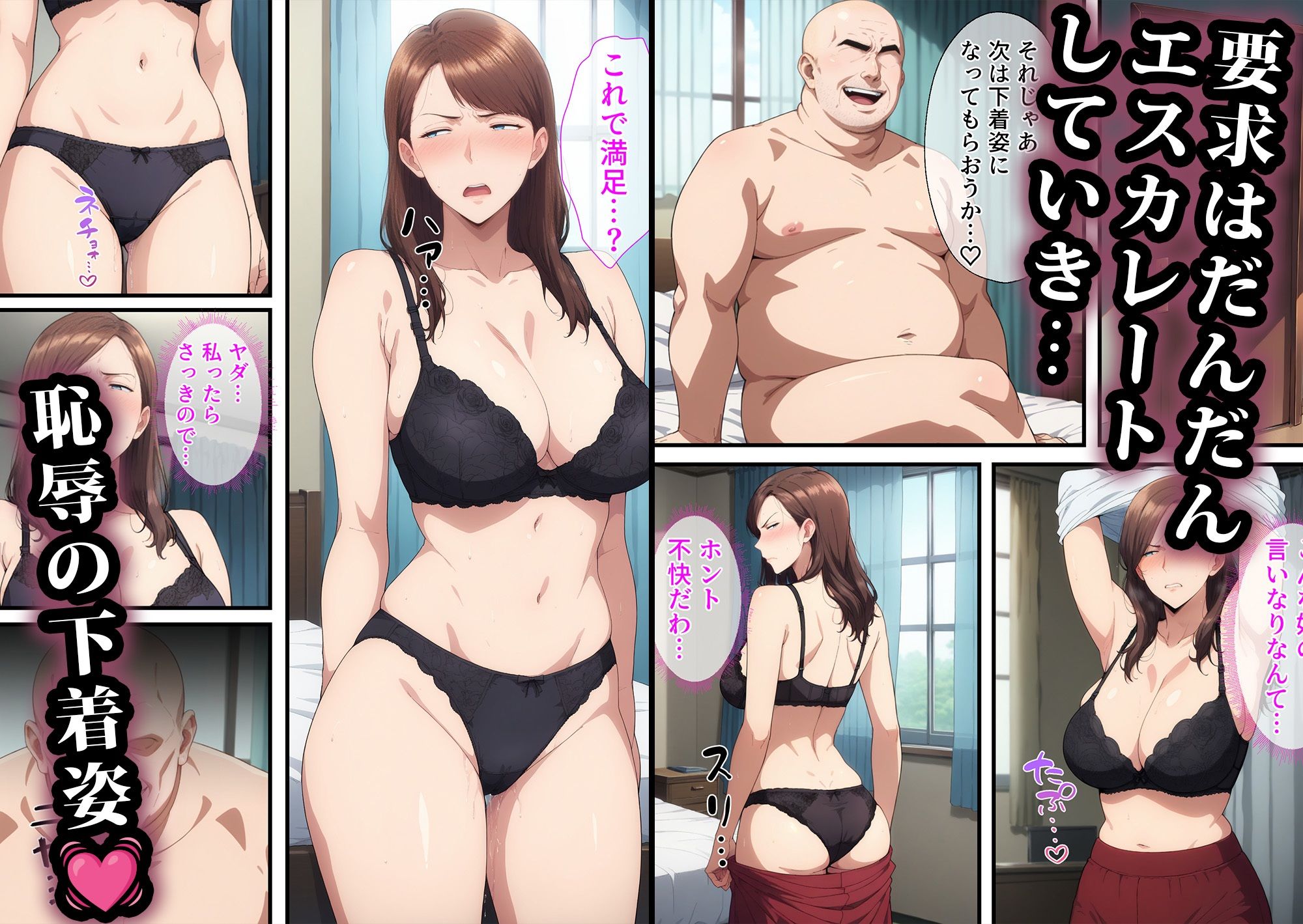 少子化対策で最強遺伝子のキモおじが種付けした結果〜高飛車な女編