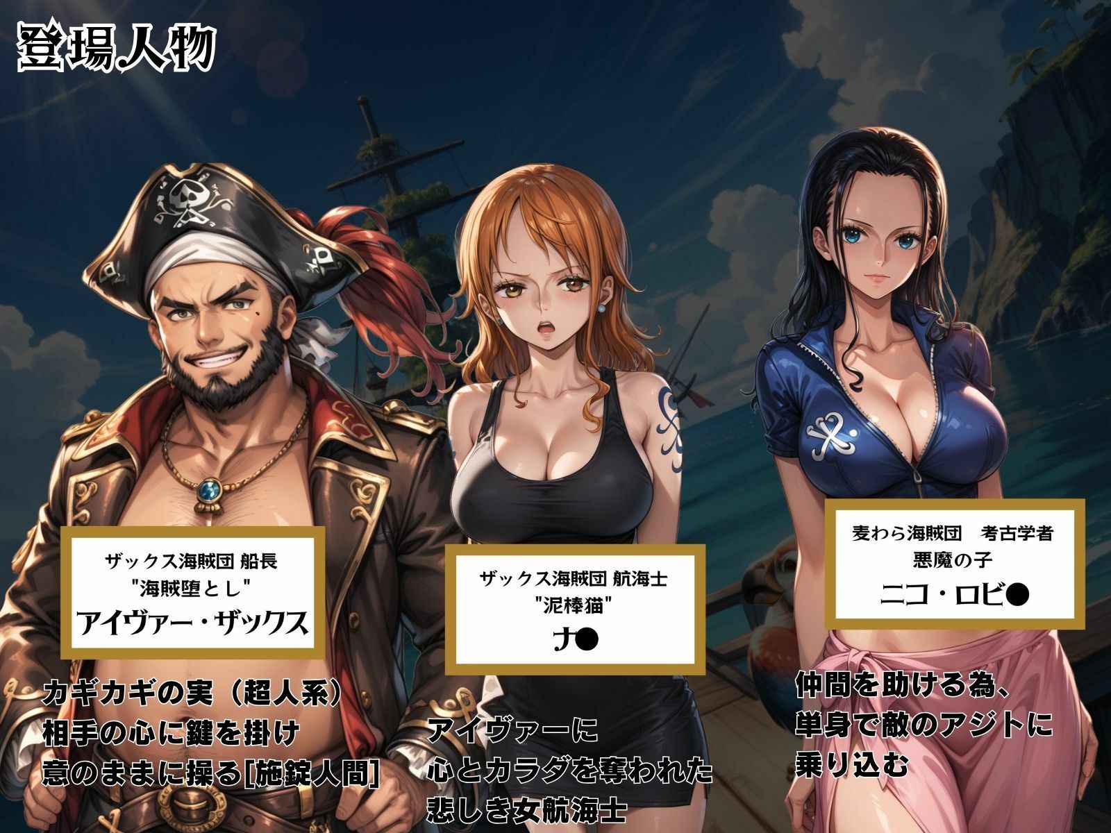 巨乳海賊狩り 2 〜三角木馬乱れ咲く百花繚乱〜