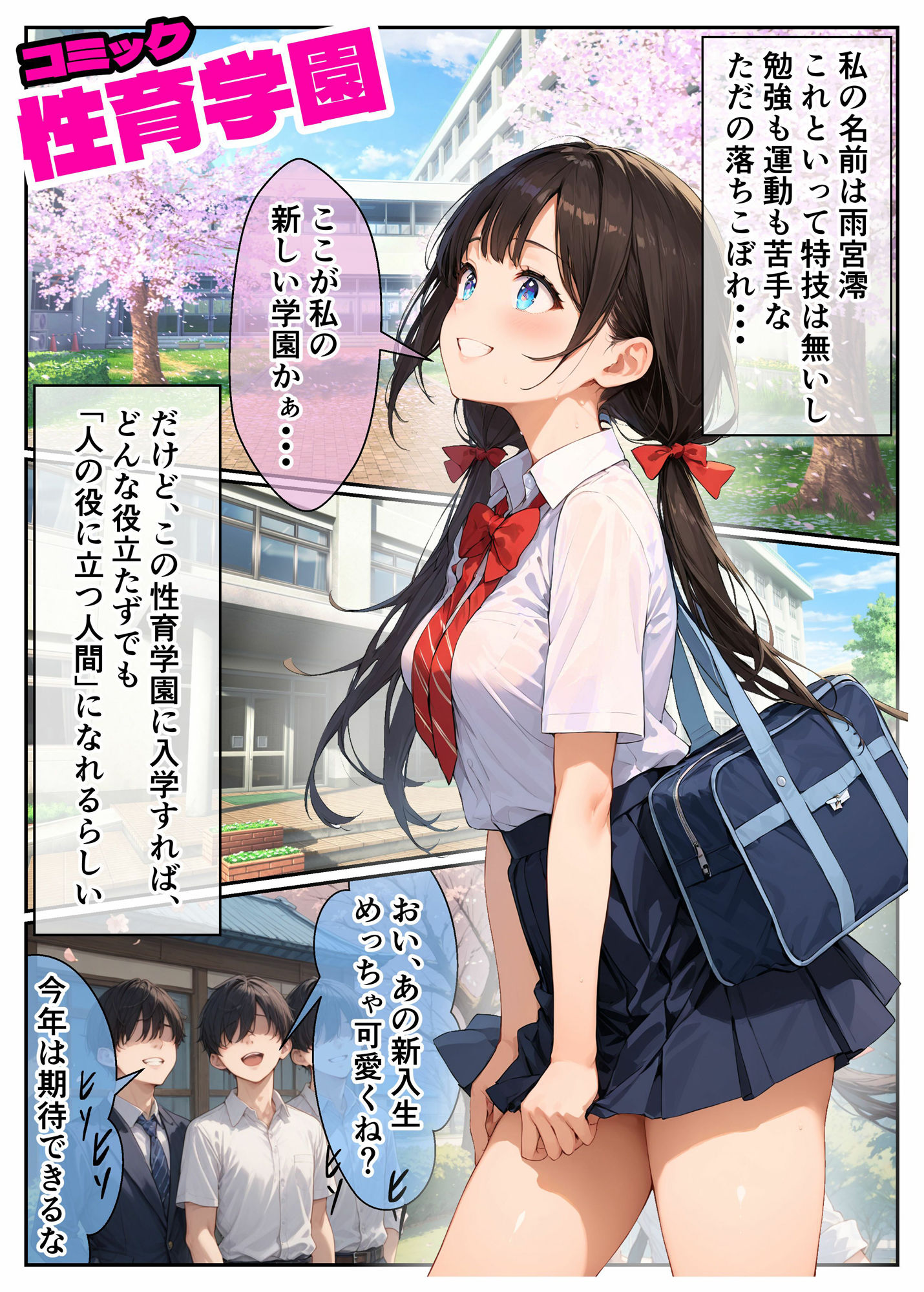 コミック性育学園〜新入生澪編〜性処理係なんて知りませんでした・・・