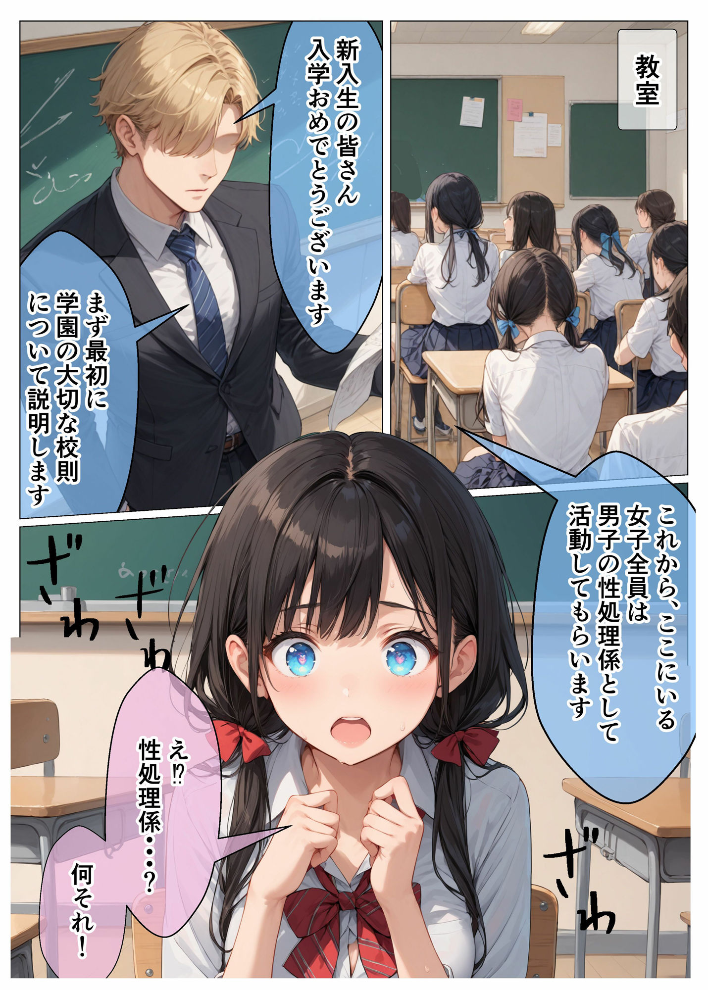 コミック性育学園〜新入生澪編〜性処理係なんて知りませんでした・・・