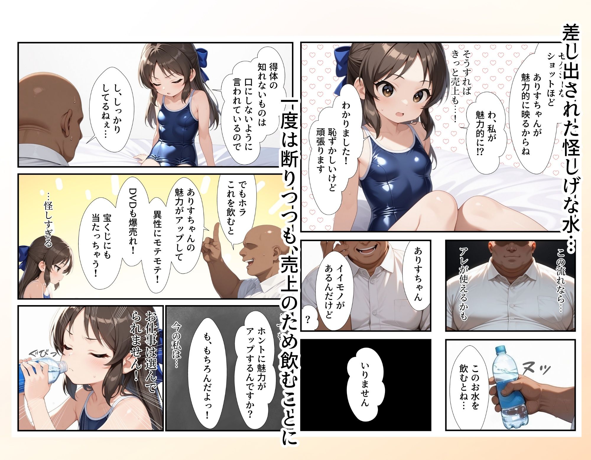 仕事を選んでられないアイドルがエッチな撮影に挑戦したら快楽におぼれちゃったお話
