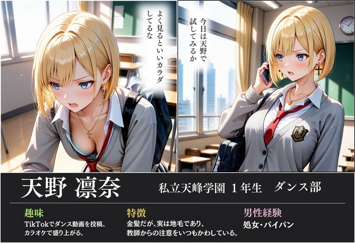 【全ページセリフ入り】催●アプリで生意気生徒に強●種付け