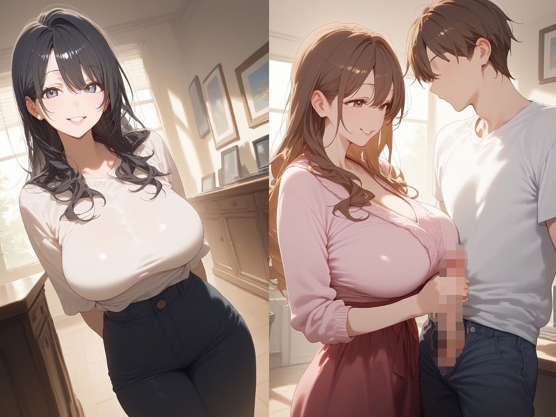 清楚なフリした巨乳人妻と濃厚不倫せっくす