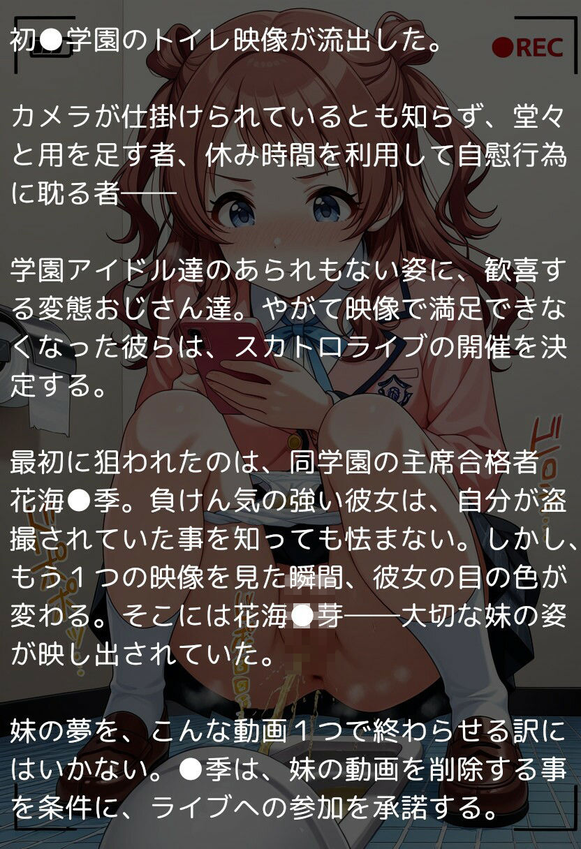 学園アイドル達の排泄事情  〜アイドルはウンコしないって本当ですか？【学園アイドルマ●ター編】〜