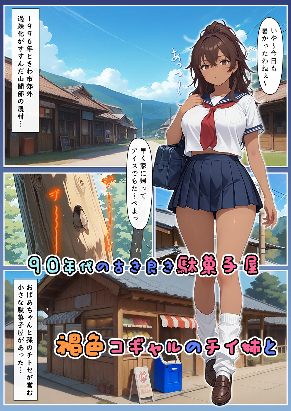 ゲーミングお姉ちゃん【褐色巨乳ギャル姉と格ゲー勝負で精通ボーイ！コマンドミスでティウンティウン！】