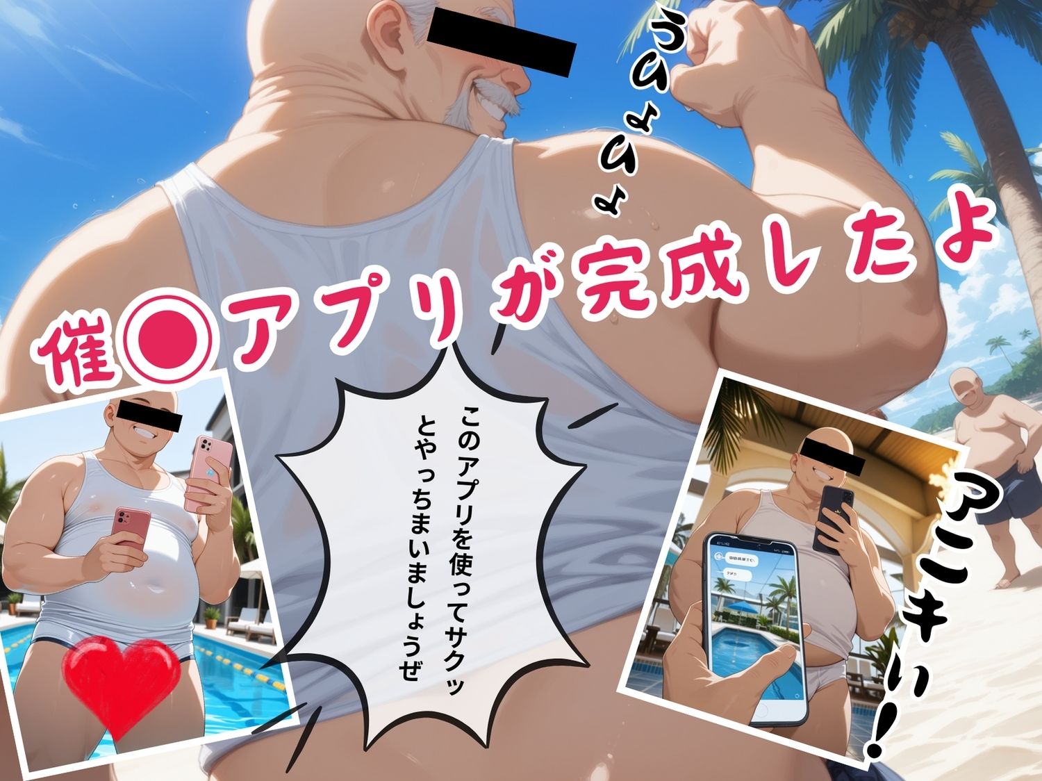 【寝取られ】種付け催●TRICK  〜水着 編〜
