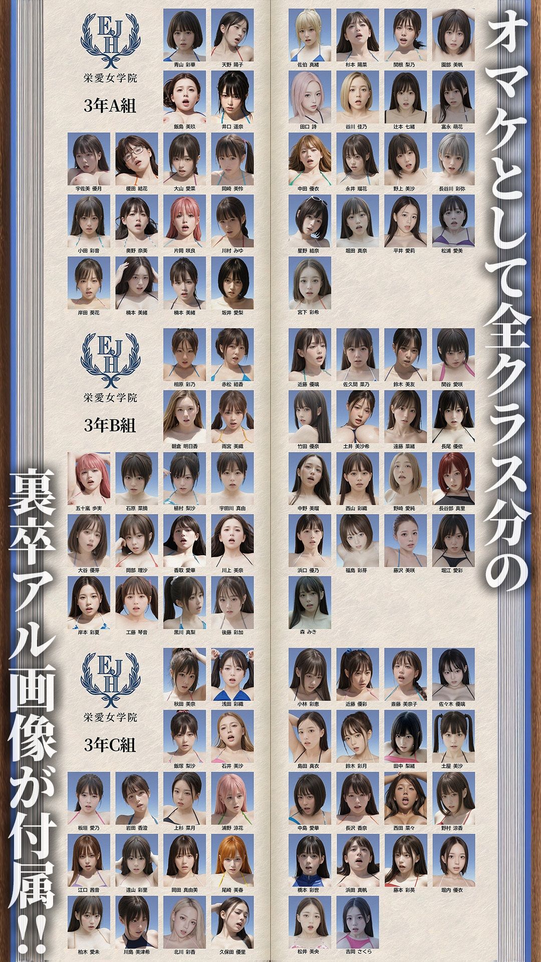 【4K動画】裏卒アル〜修学旅行で水着JK100人との禁断ハメ撮り流出〜