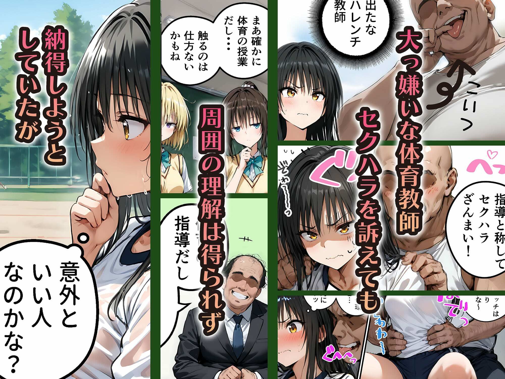 真面目でハレンチ嫌いな古手川唯、教師に堕とされる 〜脅迫からの放課後わからせセックスで快楽堕ち〜