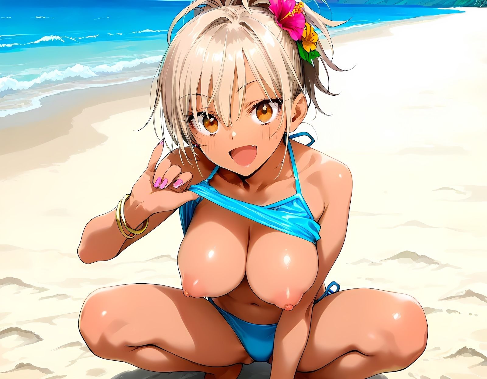 ヤリマンビーチへようこそ！中出し放題の楽園で水着ギャルとハメまくり Vol.1