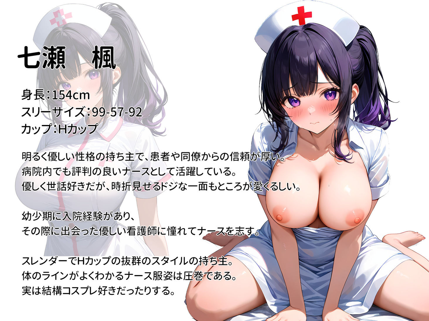 巨乳ナースは好きですか？〜入院したらおっぱいナースと病室で生セックス〜