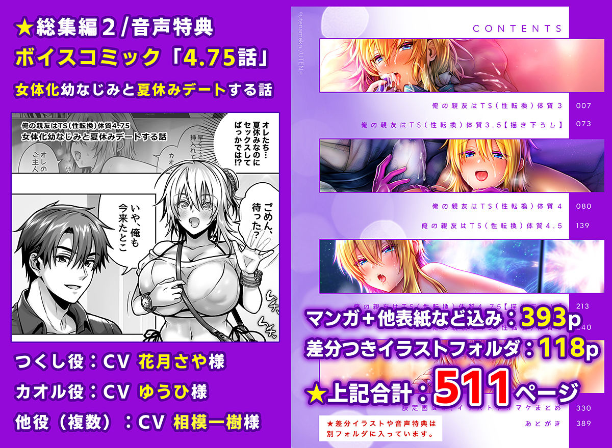 俺の親友はTS（性転換）体質 総集編2