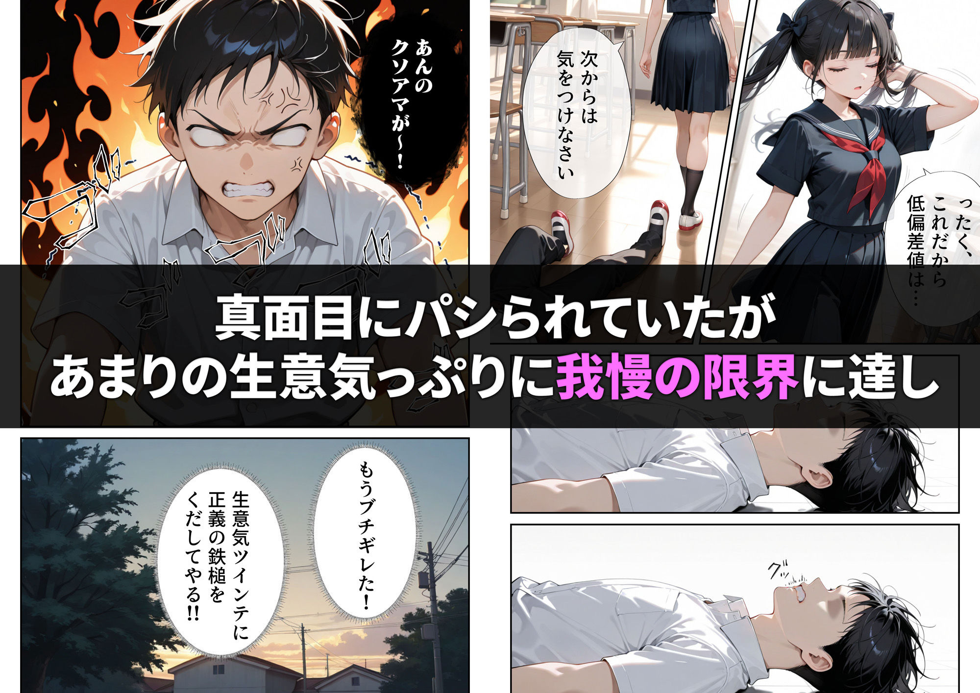 生意気ツインテを催◯アプリで性奴◯にしようとしたら