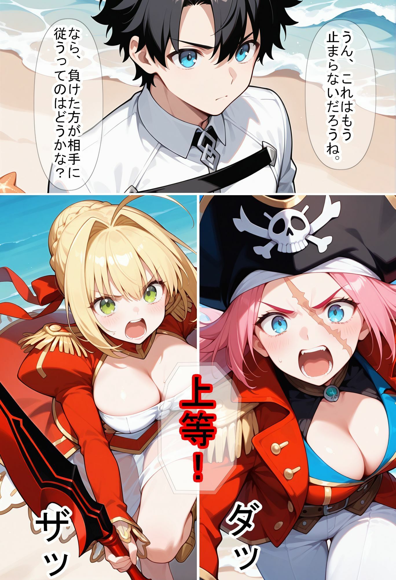 【F〇Oの世界に入ってしまったら？】〜女サーヴァントにエロい事し放題だった件〜4