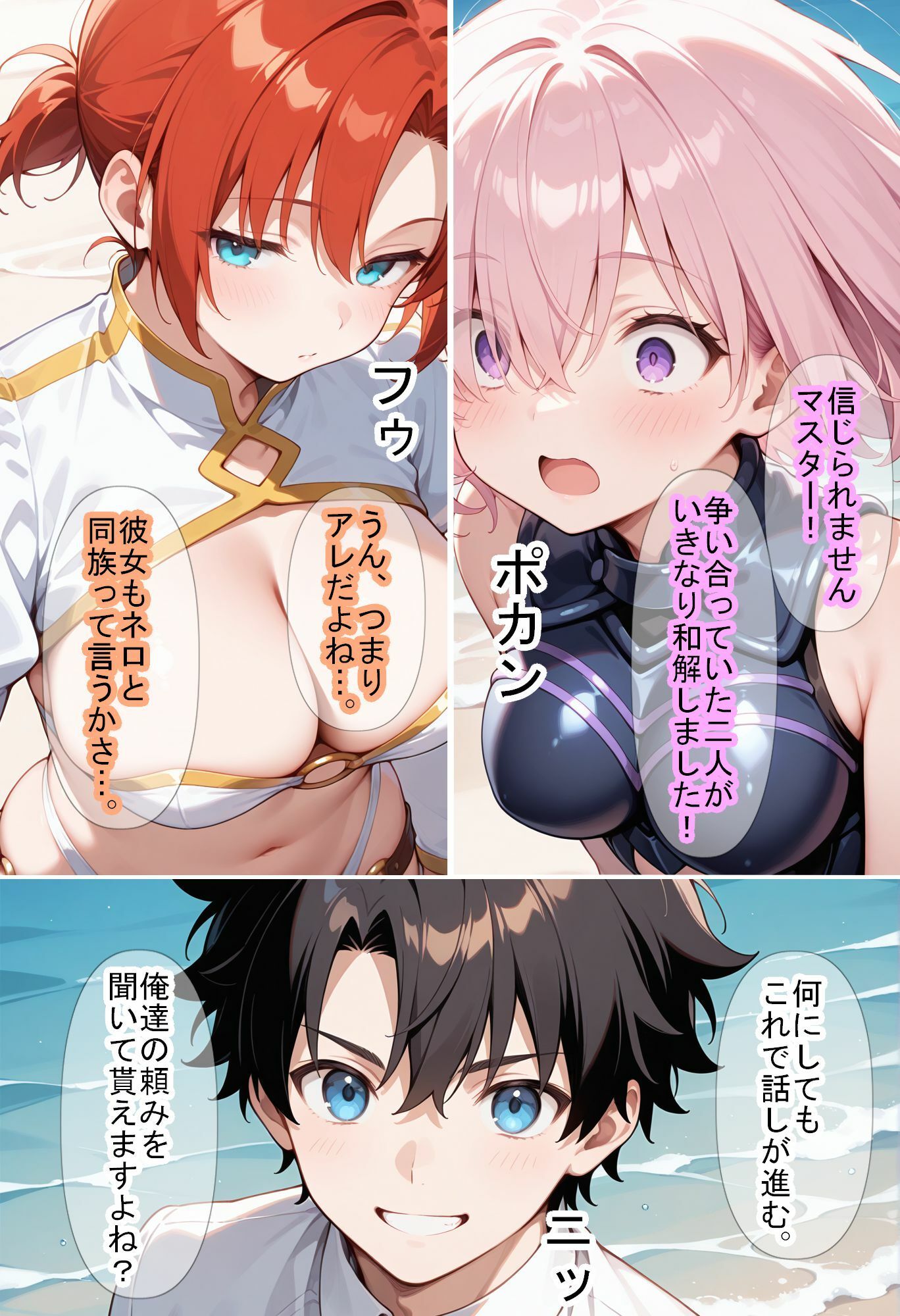 【F〇Oの世界に入ってしまったら？】〜女サーヴァントにエロい事し放題だった件〜4