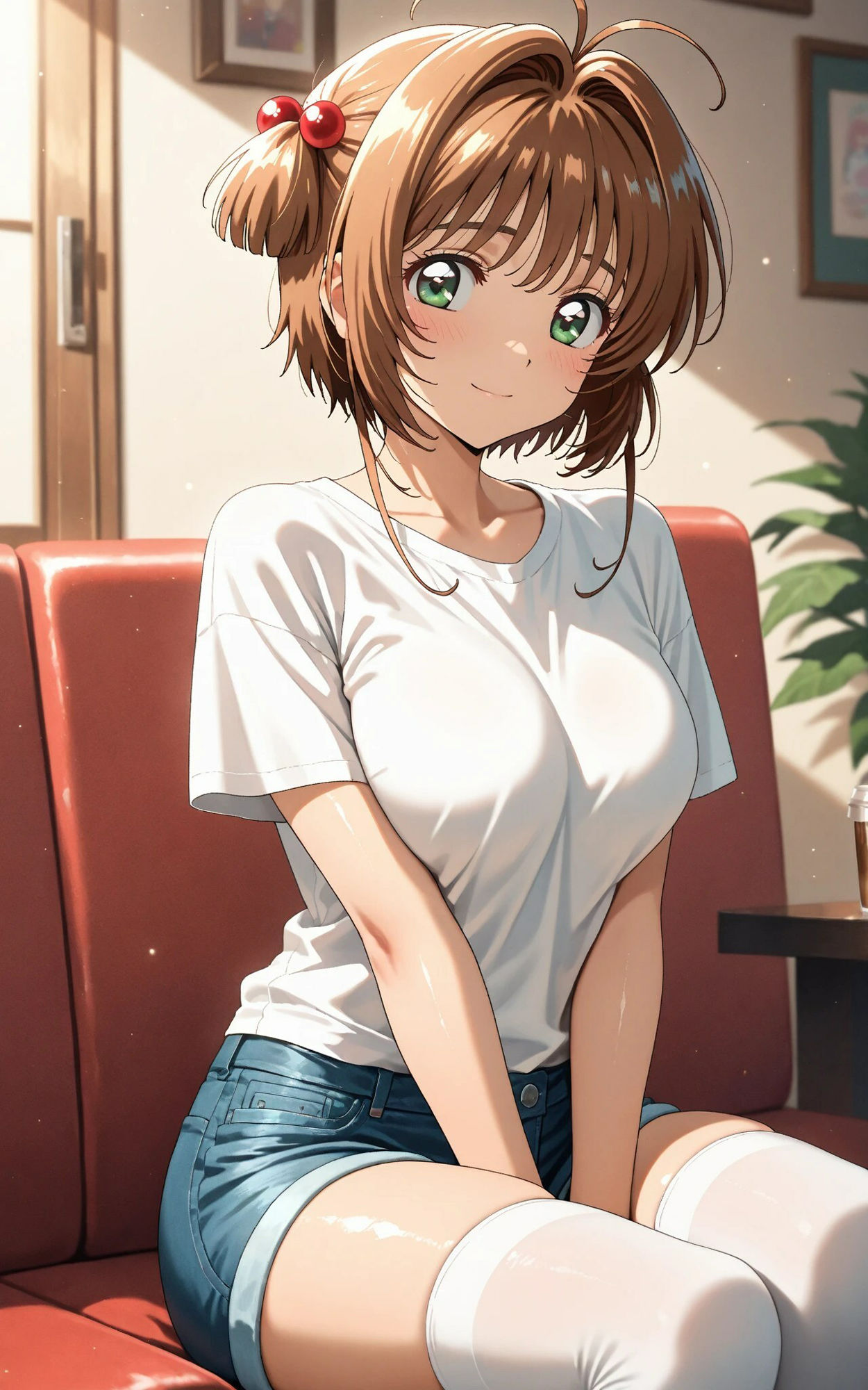 【発情美少女】カードキ〇プターさくら  木之〇桜 室内イチャイチャ編