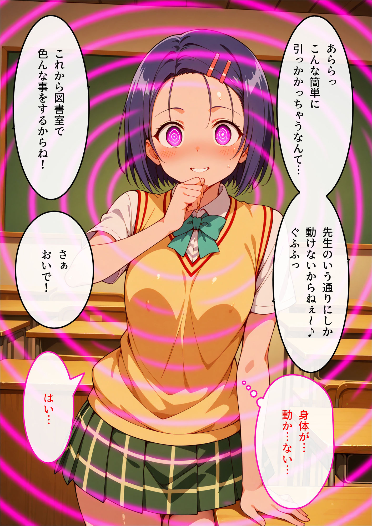 先生にハメられた春菜ちゃん