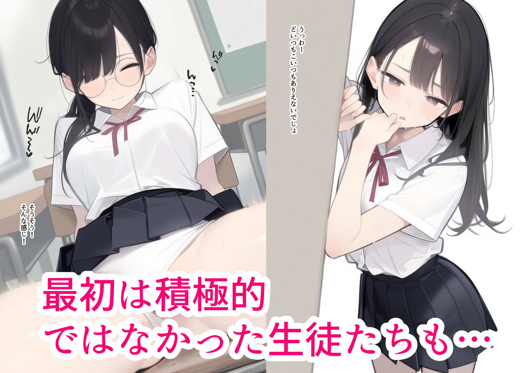 ♂♀性別スワップで男女が入れ替わった教室