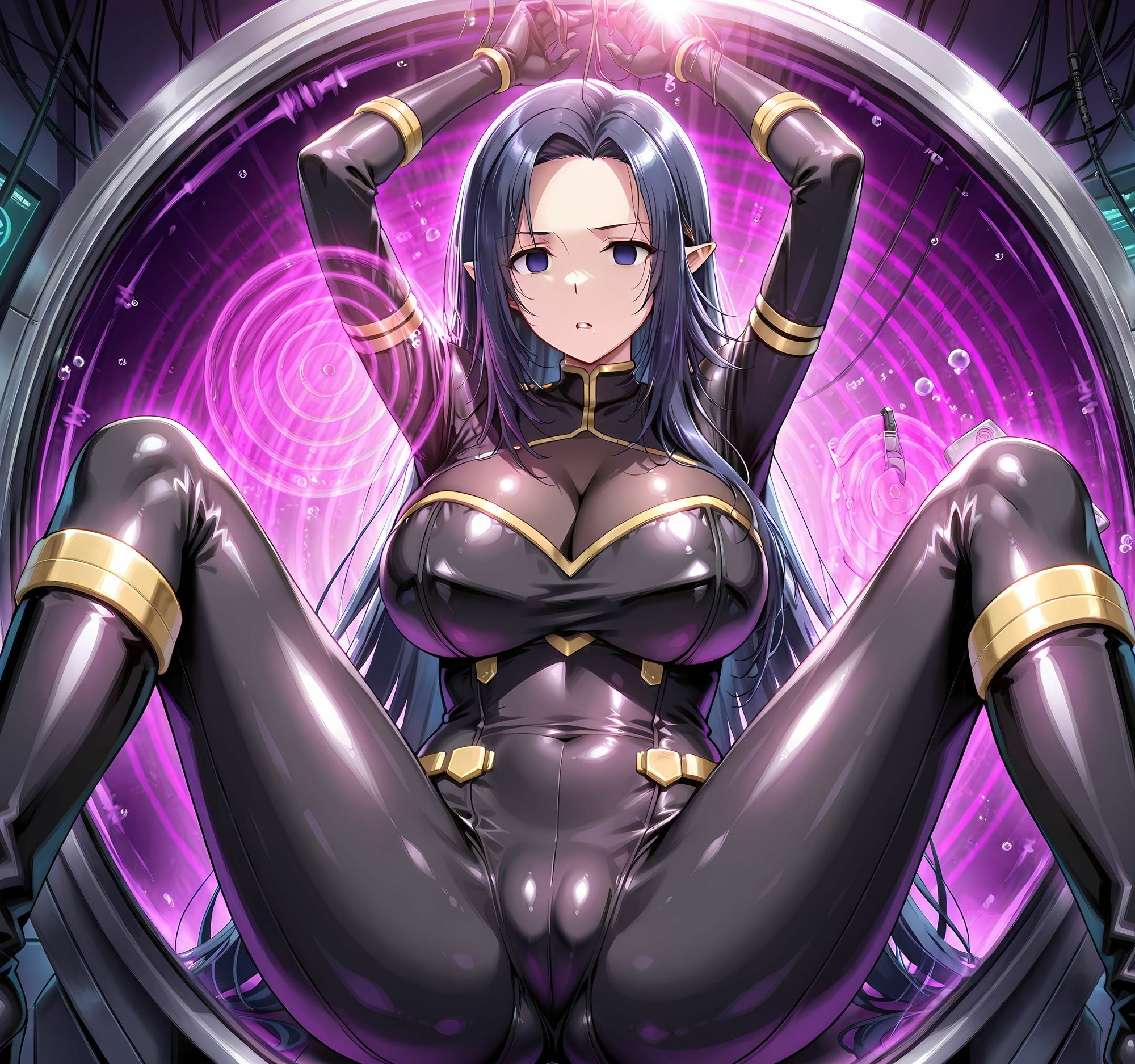 ガンマ拘束洗脳機械姦・悪堕ち孕ませ