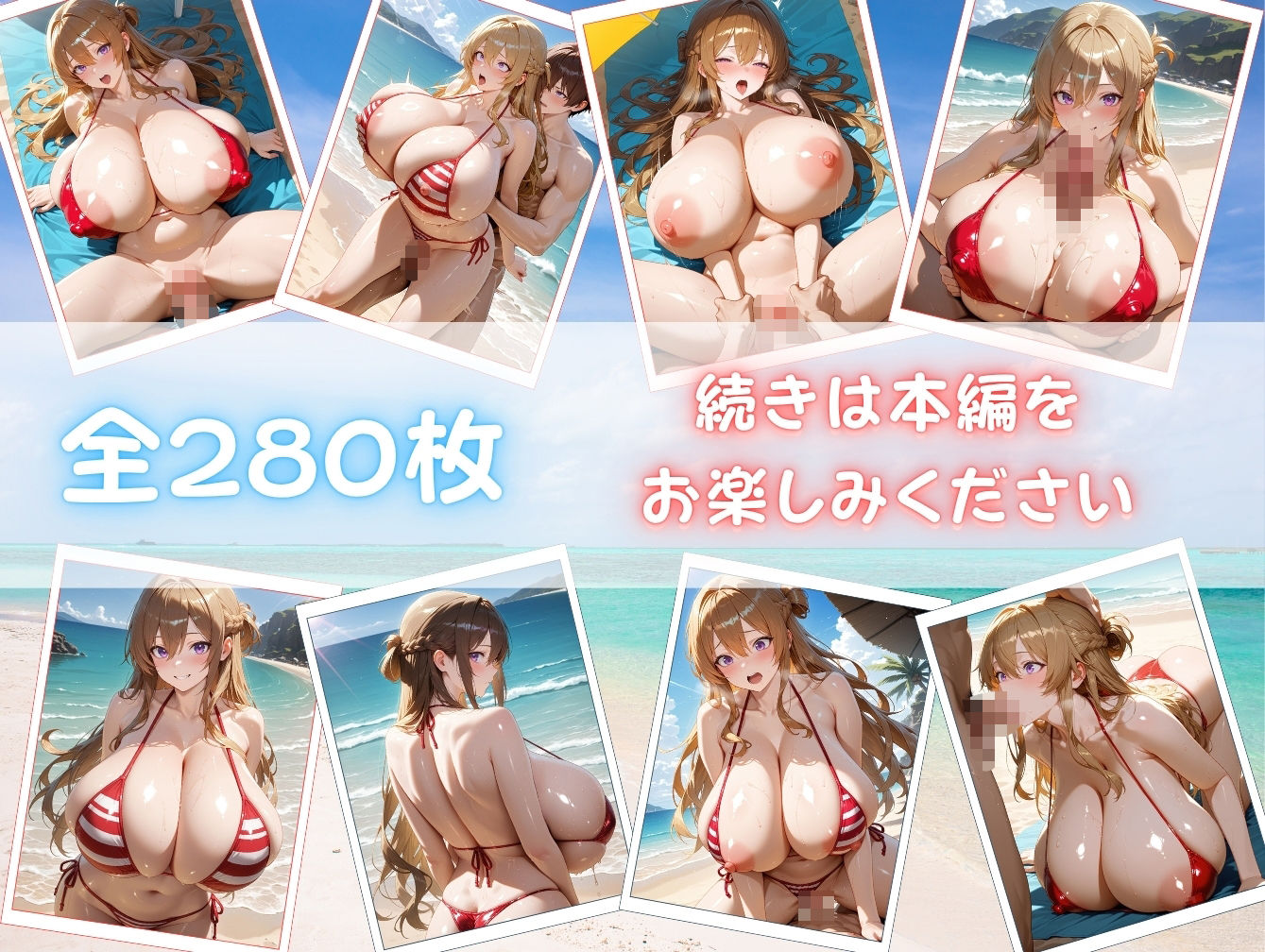 爆乳ギャルの南国濃厚セックス日記