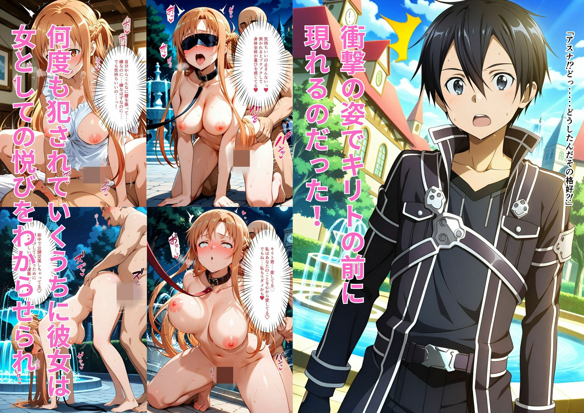 キモすぎるオヤジの発情スキルで完全メス堕ちしちゃった閃光のア◯ナ