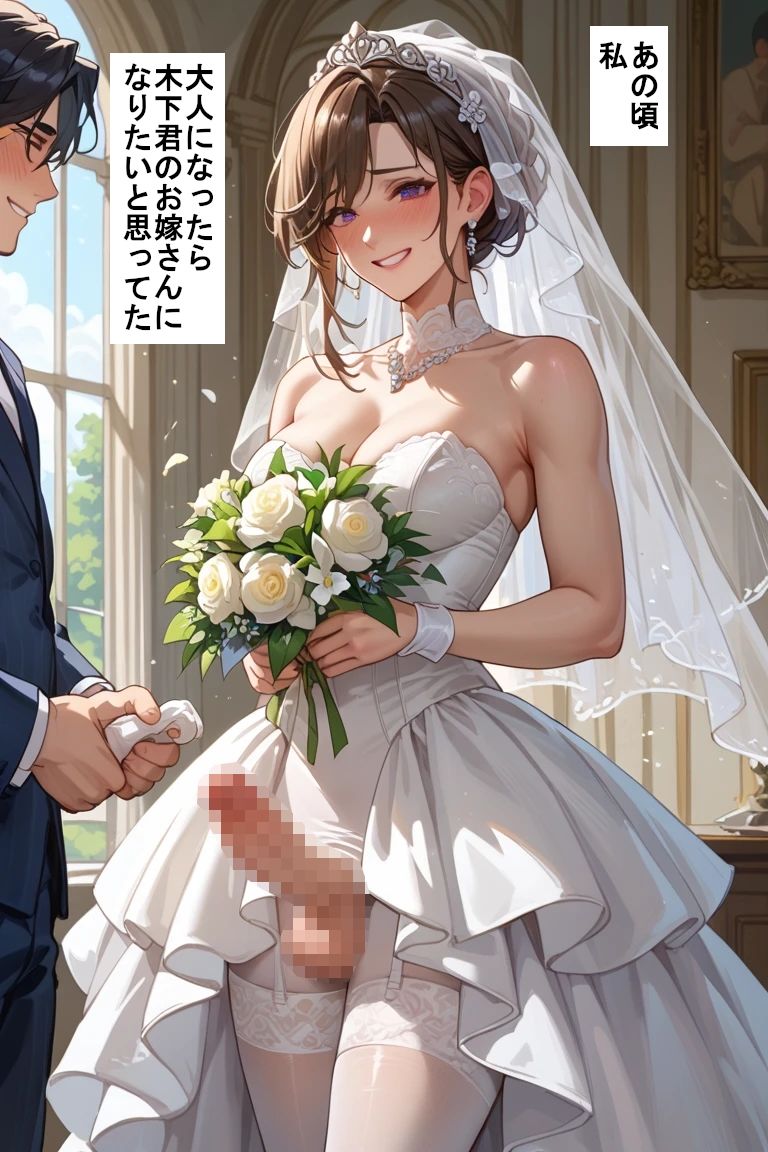 僕のお尻の穴が性器に変わるまで2 紗季の場合（ストーリー付）  親友の花嫁になるのが夢だった男の娘のリアルな陥穽