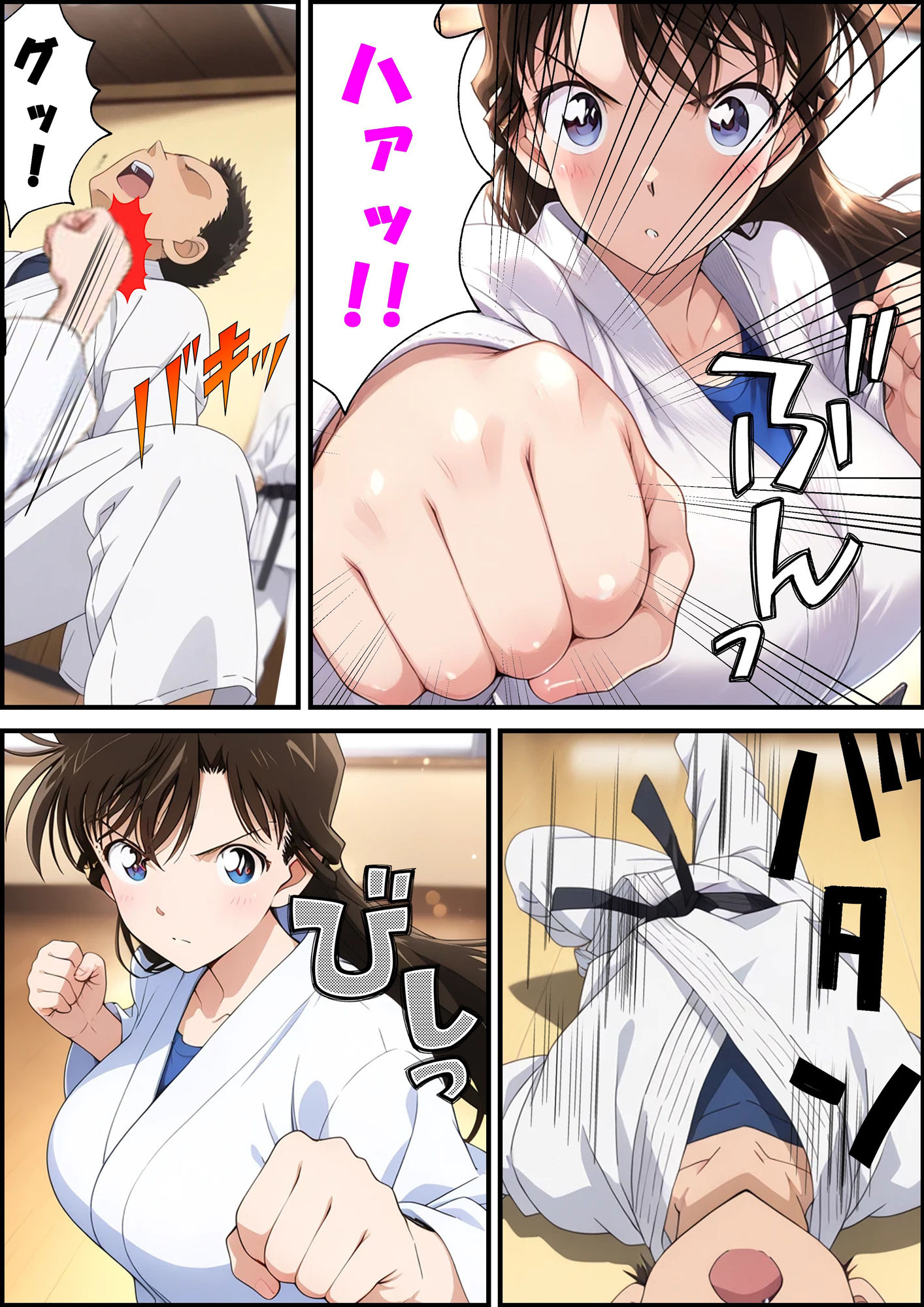 名探偵コ〇ン 毛利蘭 強●わいせつ事件