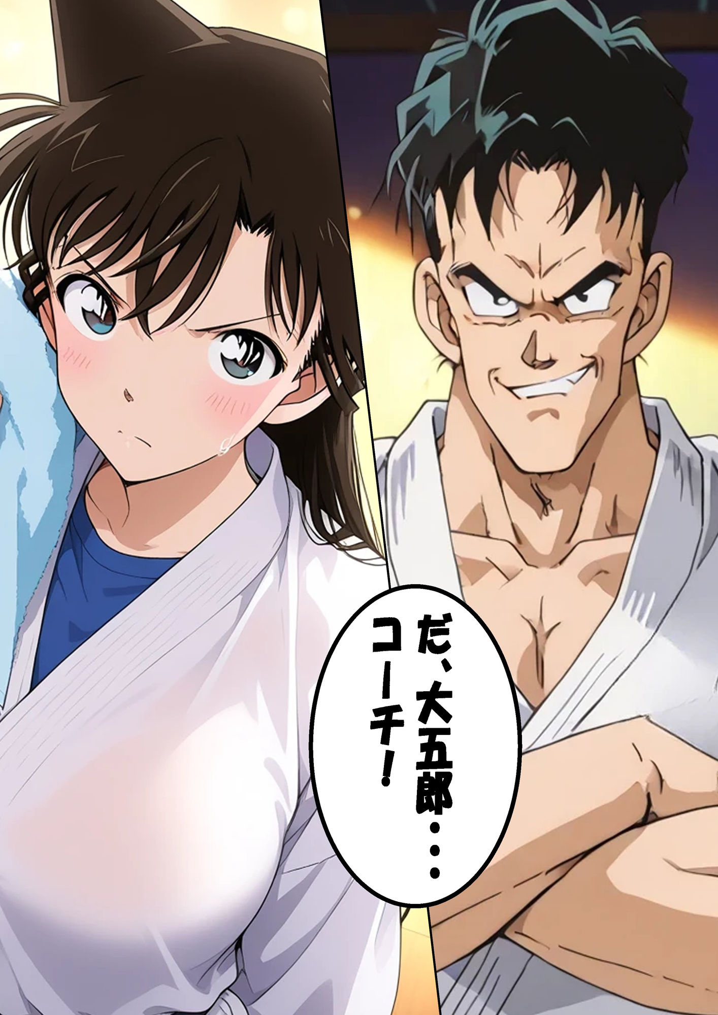 名探偵コ〇ン 毛利蘭 強●わいせつ事件