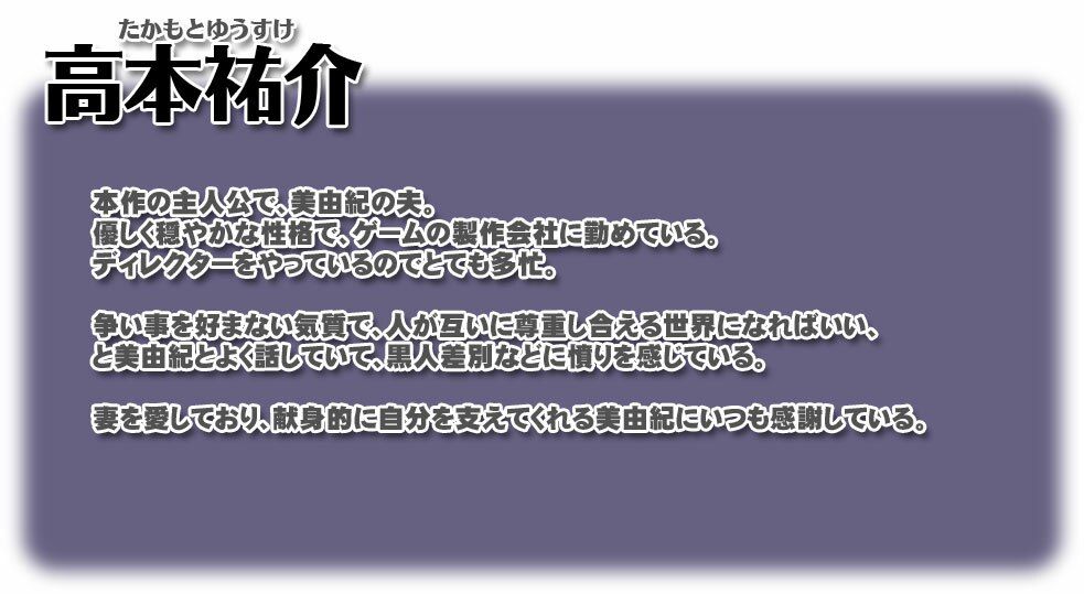 【ゲーム】黒人VS白人〜パワーセックスの虜になった妻〜