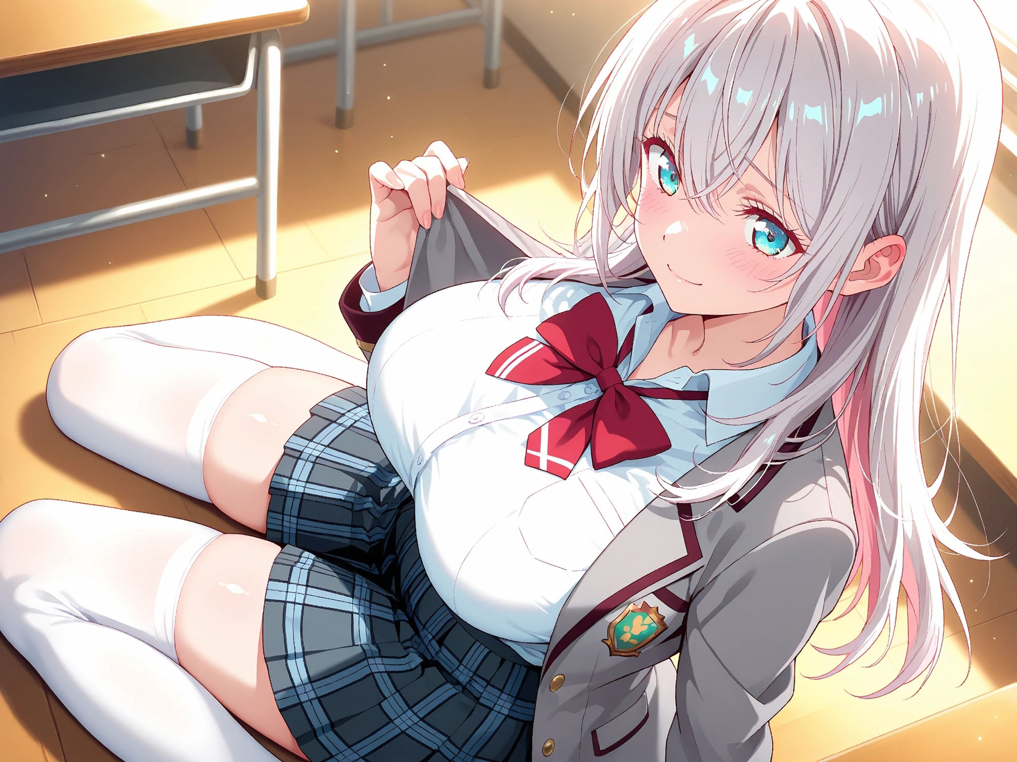 【雌イキヒロイン】ロシデレ  アーリャさん  〜用務員のおじさんと制服のまま誰もいない旧校舎で〜