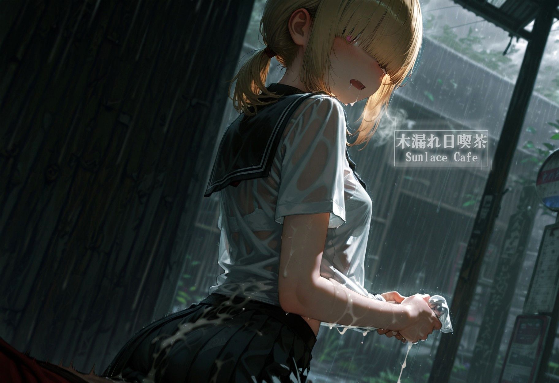 ひと夏、田舎のバス停と通り雨 -No One， No Time- vol.1