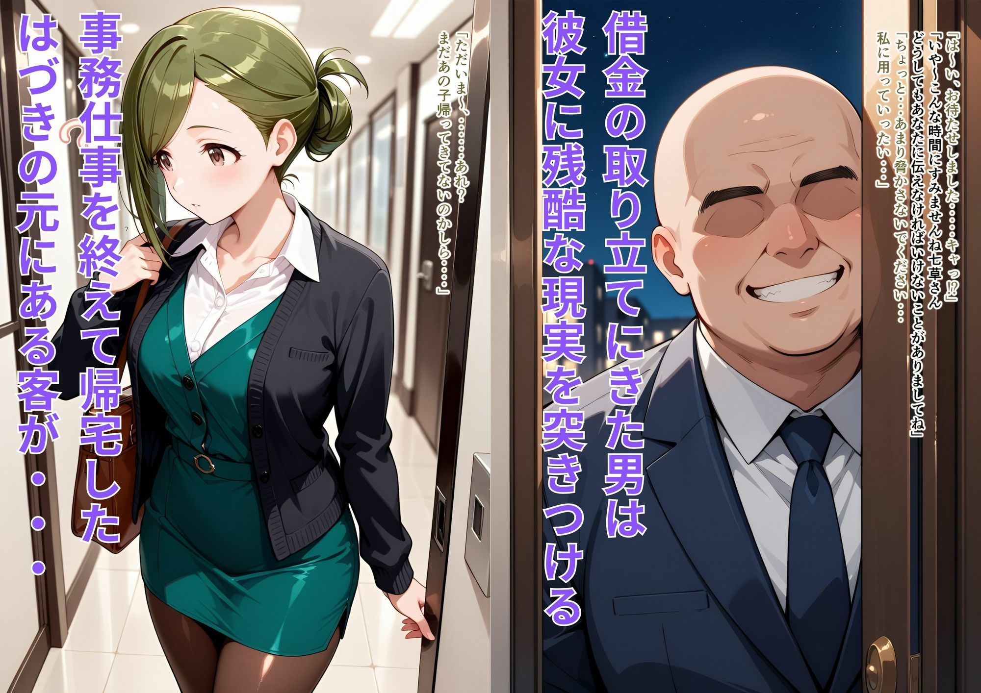 借金地獄の行く末は快楽まみれの性活でした