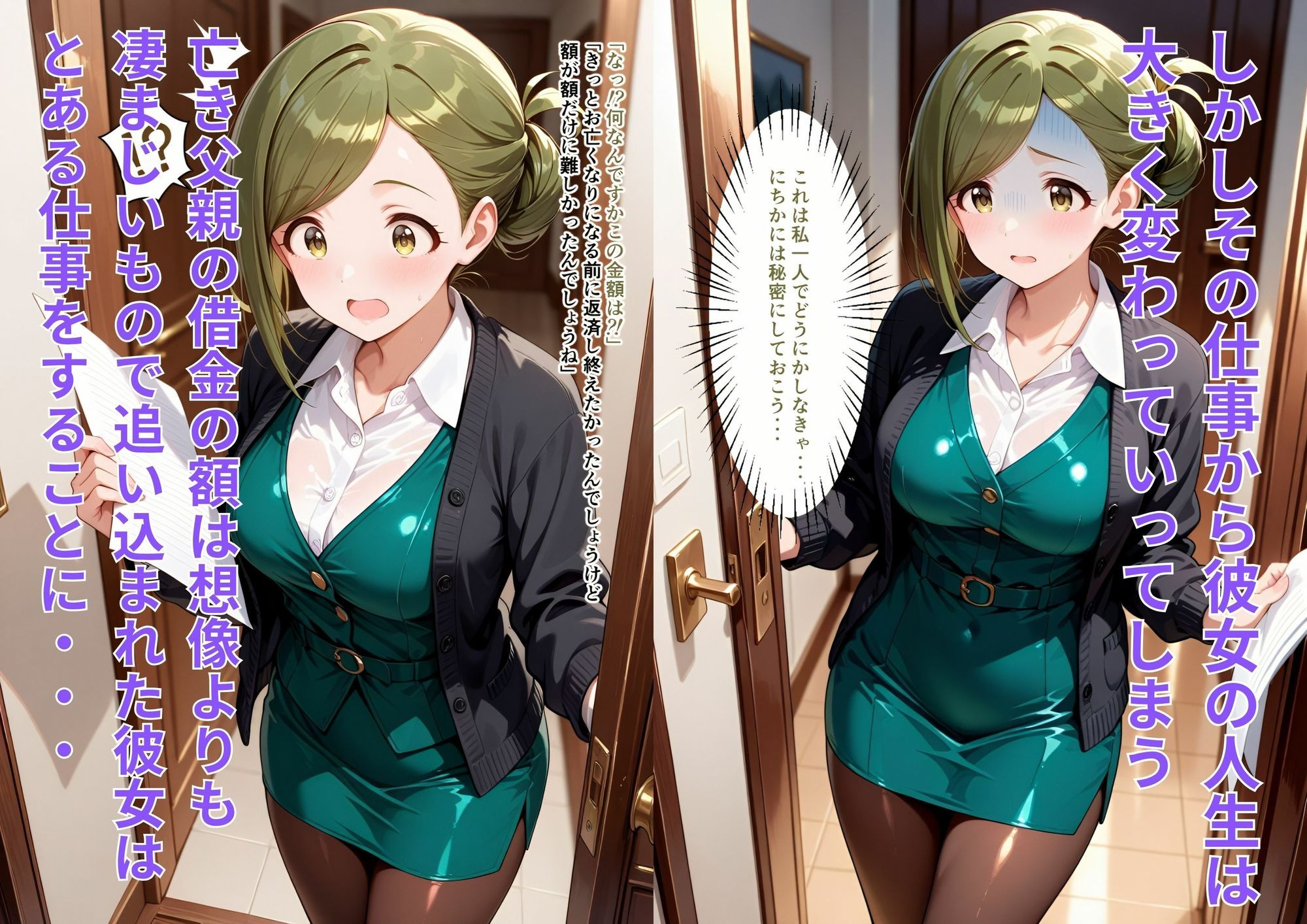 借金地獄の行く末は快楽まみれの性活でした