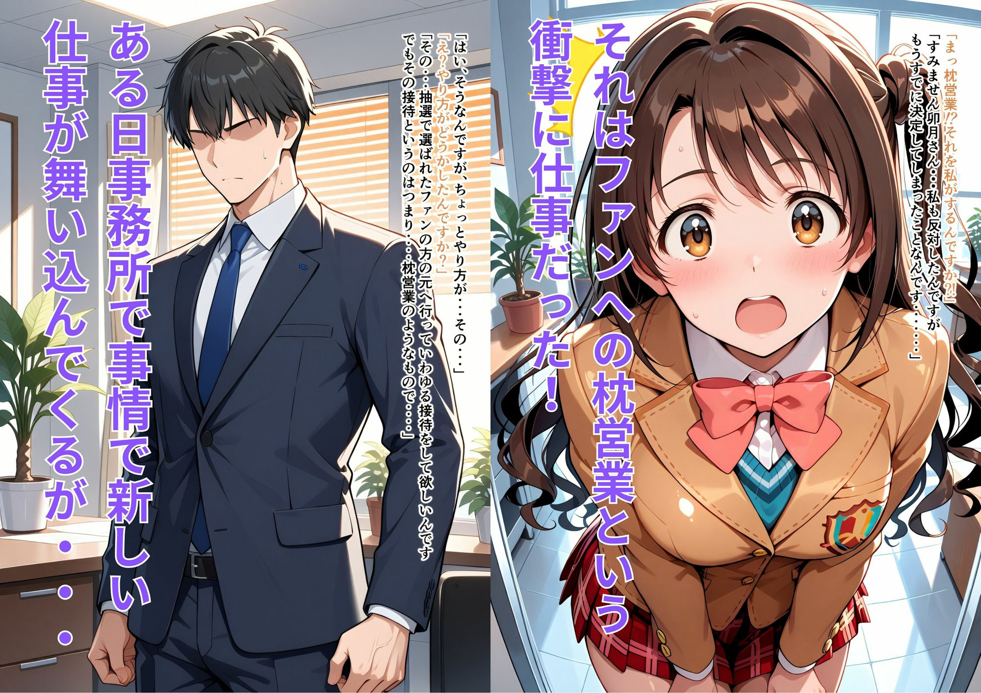 一生懸命がんばります！私があなたの生きがいになってみせますからね